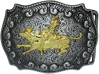Huabola western cowboy rodeo buckle belt