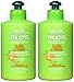 Garnier Fructis Sleek & Shine Leave-In Conditioning Cream, 10.2 fl. Oz (Pack of 2)