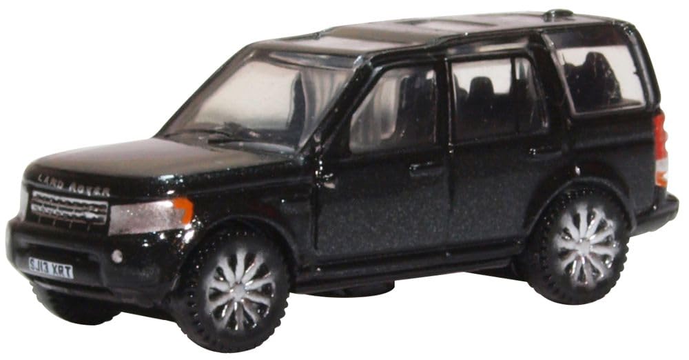 Oxford Diecast 1:148 LR Discovery 4 Santorini Black Collectable model NDIS002