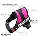 FAYOGOO Dog Service Vest Harness, Pink, XXS to XXL, Reflective Stitching, Soft Padding, Buckle Closure