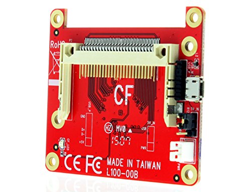Aleratec Raspberry Pi Add On USB to Compact Flash Converter Board Adapter