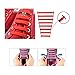 Koollaces No Tie Shoelaces for Adults DIY 16pcs- Environmentally safe Waterproof Silicon- Color of Black