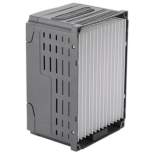 Variable Frequency Drive, Adjustable Single-Phase VFD Speed Inverter Converter Controller for 3-Phase 1.5KW AC Motor 220V