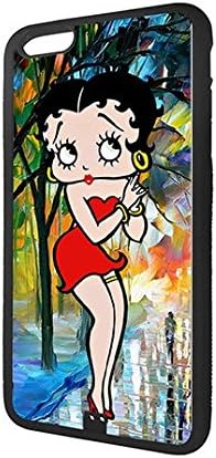 Disney Cartoon Animation Series- Iphone 6 Plus Case Betty Boop Pattern, Iphone 6S/6 Plus Case Custom Design for Girls Women Drop Protection Skin Case Cover