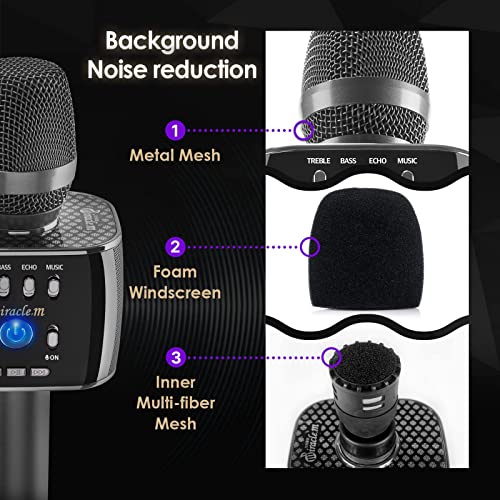 M75 Bluetooth Karaoke Microphone Bluetooth Microphone Wireless