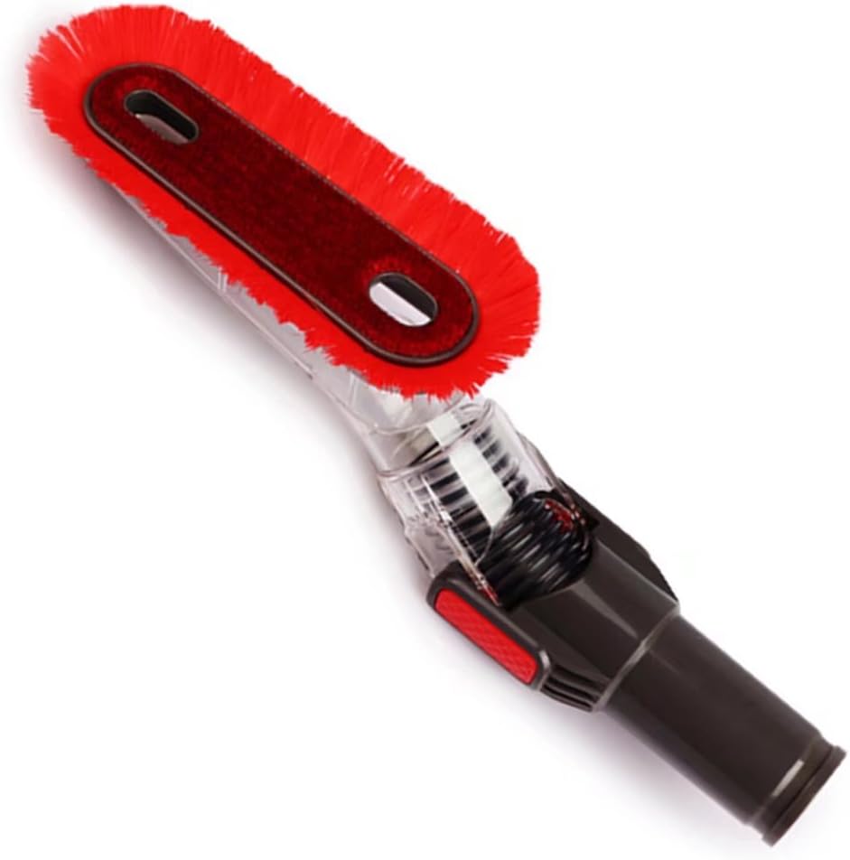 ECOMAID 32mm(1-1/4inch) Flexible Soft Vacuum Dusting Brush Perfect for Cleaning Furniture, High Space, Ceiling Vacuum Cleaner Attachment for Rainbow, Electrolux, Tri Star, Shop Vac, Kenmore