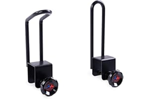 AA PRODUCTS INC. AA-Racks Steel Van Roof Ladder Rack and Truck Ladder Rack Ladder Stopper 1 Pair - Black