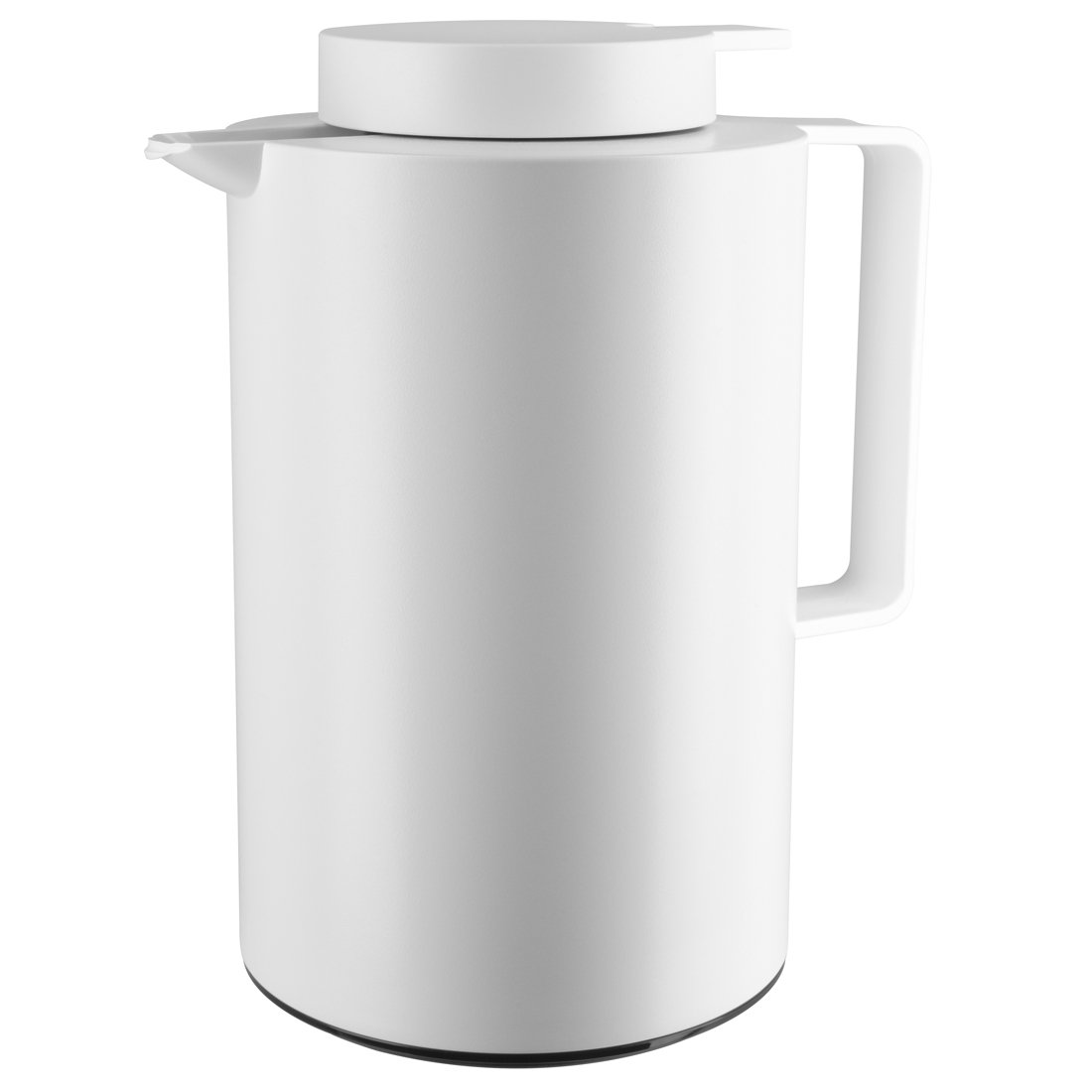 Emsa Ultima Vacuum Jug Quick Tip, 0.85 L, White, Coffee, Tea Jug