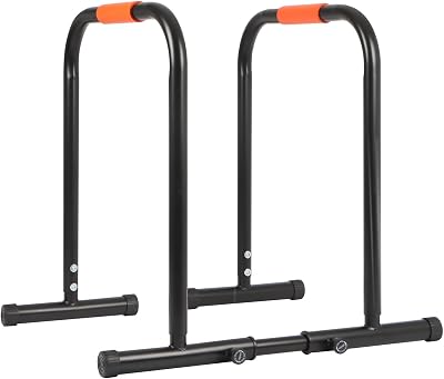 Panana Adjustable Dip Bars Heavy Duty 200kg Capacity Parallettes Home Gym