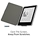MoKo Case for Kindle Paperwhite, Premium Thinnest and Lightest PU Leather Cover with Auto Wake / Sleep for Amazon All-New Kindle Paperwhite (Fits 2012, 2013, 2015 and 2016 Versions), Forest BLUE