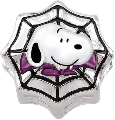 sterling silver snoopy charm