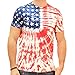 Men's Tie Dye Painted Stars Tshirt