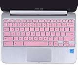 Keyboard Protector for 2018 Newest Premium Asus Flip 10.1" / ASUS Chromebook Flip 10.1 inch C100PA-DB02 / C101PA-DB02, Pink