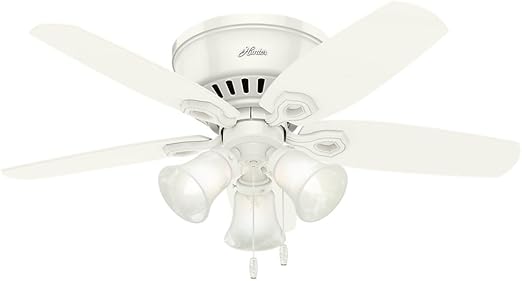 Hunter Fan Company 51090 42 Builder Low Profile Ceiling Fan With