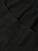 Joeoy Women's Black Criss Cross Wrap Front V Neck Long Sleeve Knit Sweater Jumper-L