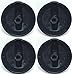 Top Burner Knob, 4 Pack, for Frigidaire, Tappan, AP4322122, PS1991531, 316220009