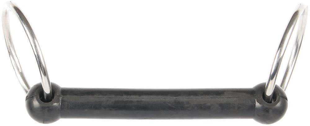 Harry's Horse 41101001 14.5 Loose-Ring Snaffle Rubber 14.5 L