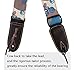 Guitar Strap, Mugig Shoulder Strap for Guitar, Octopus Pattern, 36.6-61