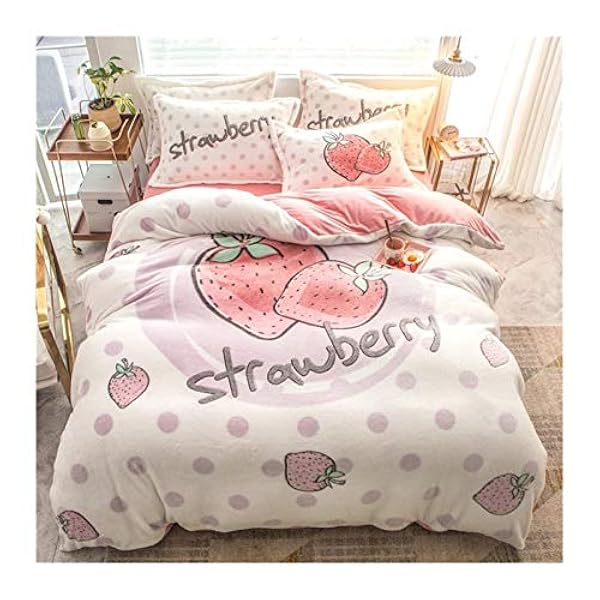 Rswh Rswj 冬9dフランネル寝具セット ソフト羽毛布団カバー フランネル寝具3 4ワンピース