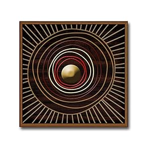 Framed Canvas Wall Art for Living Room, Bedroom Indian Tribe Totem Theme Canvas Prints for Home Decoration Ready to Hang - 16x16 inches