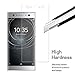 Jbao Direct for Sony Xperia XA2 Ultra Screen Protector, [3D Curved] [Anti-Scratch][Bubble-Free] [HD Clear] [Anti-Fingerprint] Premium Tempered Glass Screen Protector for Sony Xperia XA2 Ultra