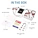 Bluetooth Headphones,Hbuds H1 Best Wireless Sports Earphones w/ Mic IPX7 Waterproof HD Stereo Sweatproof In Ear Earbuds for Gym Running Workout 9 Hour Battery Noise Cancelling earbuds Headsets(Orange)
