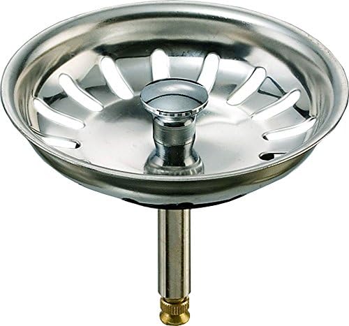 Universal Strainer Basket, 3.5 inches with seal, strainer basket for kitchen sinks with eccentric operation, suitable for many brands
