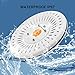 CANAGROW Plant Grow Light, LED Grow Lights for Indoor Plants, 100W UFO Waterproof Grow Light Plant Growing Lamp, New Technology Cob Led Grow Light, Natural Heat Dissipation Without Noise