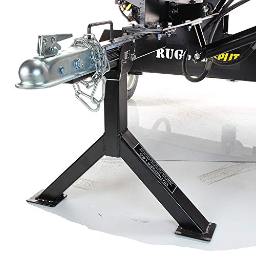 RuggedMade 22-Ton Push Through Gas Log Splitter, 301CC Electric Start w/Log Lift & Catcher