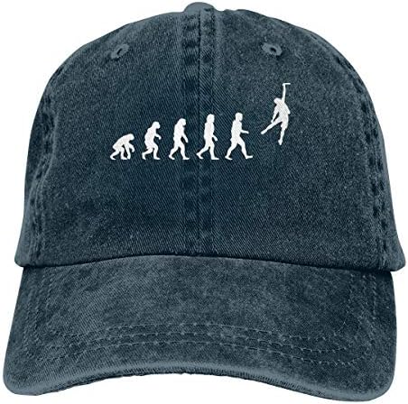 EUBACS Classic Adjustable Cowboy Cap Denim Hat Low Profile Gift for Men Women