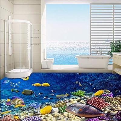 Tianxinbz Custom Underwater World Aquarium 3d Flooring Paste