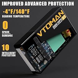 VTOMAN X5 Jump Starter with Air Compressor, 3500A
