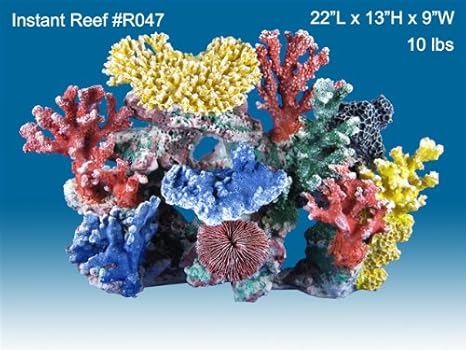 Amazon Com Instant Reef 047 Artificial Coral Reef Aquarium