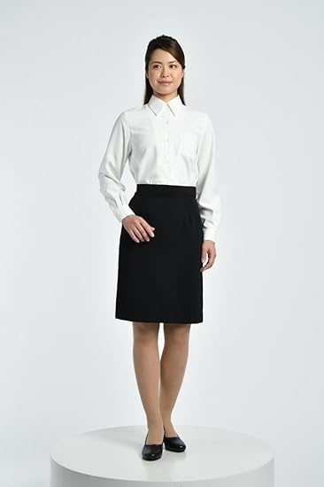 Amazon フォーク Folk 長袖 ブラウス Nuovo ヌーヴォ 事務服 作業服 通販