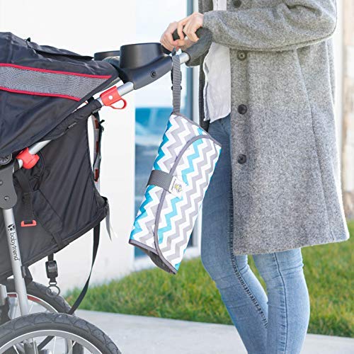 diaper changing pad that keeps hands away