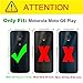 J&D Case Compatible for Moto G6 Play Case, Corner Cushion Ultra Clear Shock Resistant Protective Slim TPU Bumper Case for Motorola Moto G6 Play Bumper Case, Not for Moto G6 /G6 Plus
