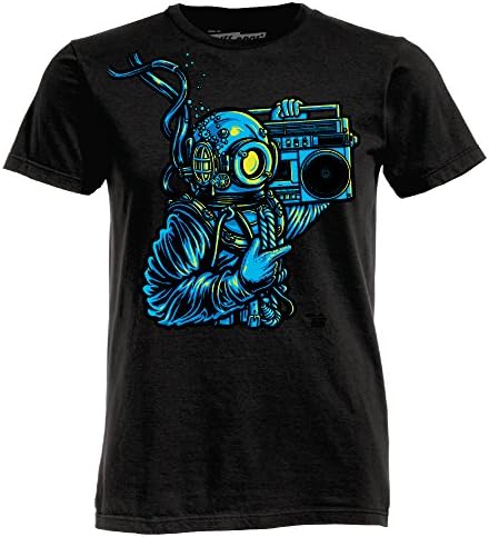Ames Bros Deep Cuts Black T-Shirt Size L