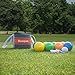 Harvil 90mm Bocce Ball Set. Includes 8 Poly-Resin Balls, 1 Pallino, 1 Nylon Zip-Up Carrying Case and Measuring Rope