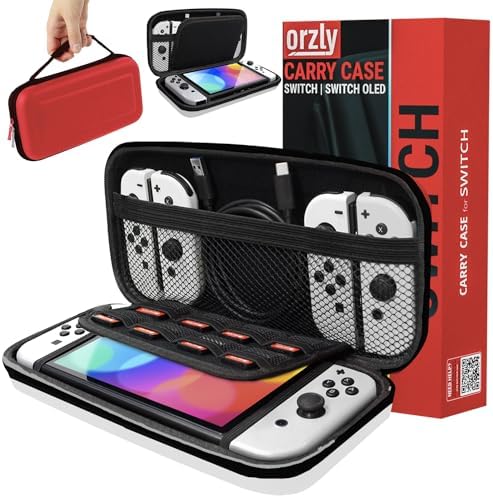 Amazon.com: Orzly Carrying case for Nintendo Switch OLED and