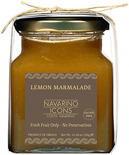 NAVARINO ICONS Lemon Marmalade, 11.6 Ounce