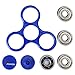 Pernos Fidget Spinner Stress Reducer with Premium Hybrid Ceramic Bearing, Perfect Fidget Toy For ADD, ADHD, Anxiety, and Autism Adult Children. (Blue)
