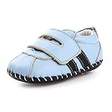 Orgrimmar Baby Boys Girls Genuine Leather Soft Sole Shoes (L=Insole len 5.31