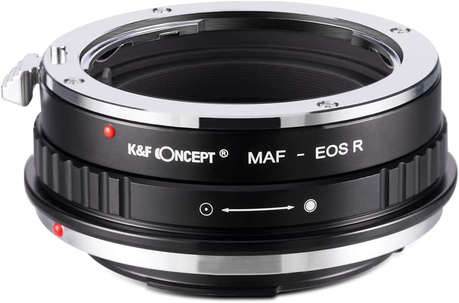 K&F CONCEPT MAF to EOS R Lens Mount Adapter Compatible with Sony Alpha A Mount (and Minolta AF) Mount Lens to EOS R Cameras - Image 3
