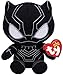 TY Beanie Baby Plush - Black Panther (Marvel) - Blue Funchop with Purchase