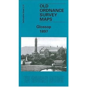 Glossop 1897: Derbyshire Sheet 02.12 Landkaart – Gevouwen Kaart, 12 december 2000