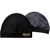 IRUNVEN Satin-Lined Skull Cap – Premium Satin Interior for Hair Protection, Breathable Stretch Fit