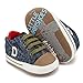 Highpot Baby Boys Girls Canvas Sneaker Toddler Anti-slip First Walkers Shoes (Blue, 0~6 Month)