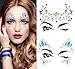 SHINEYES 6 Pcs Festival Party Face Jewels, Rhinestone Face Gems, Halloween Music Festival Birthday Rave Carnival Party Face Stickers