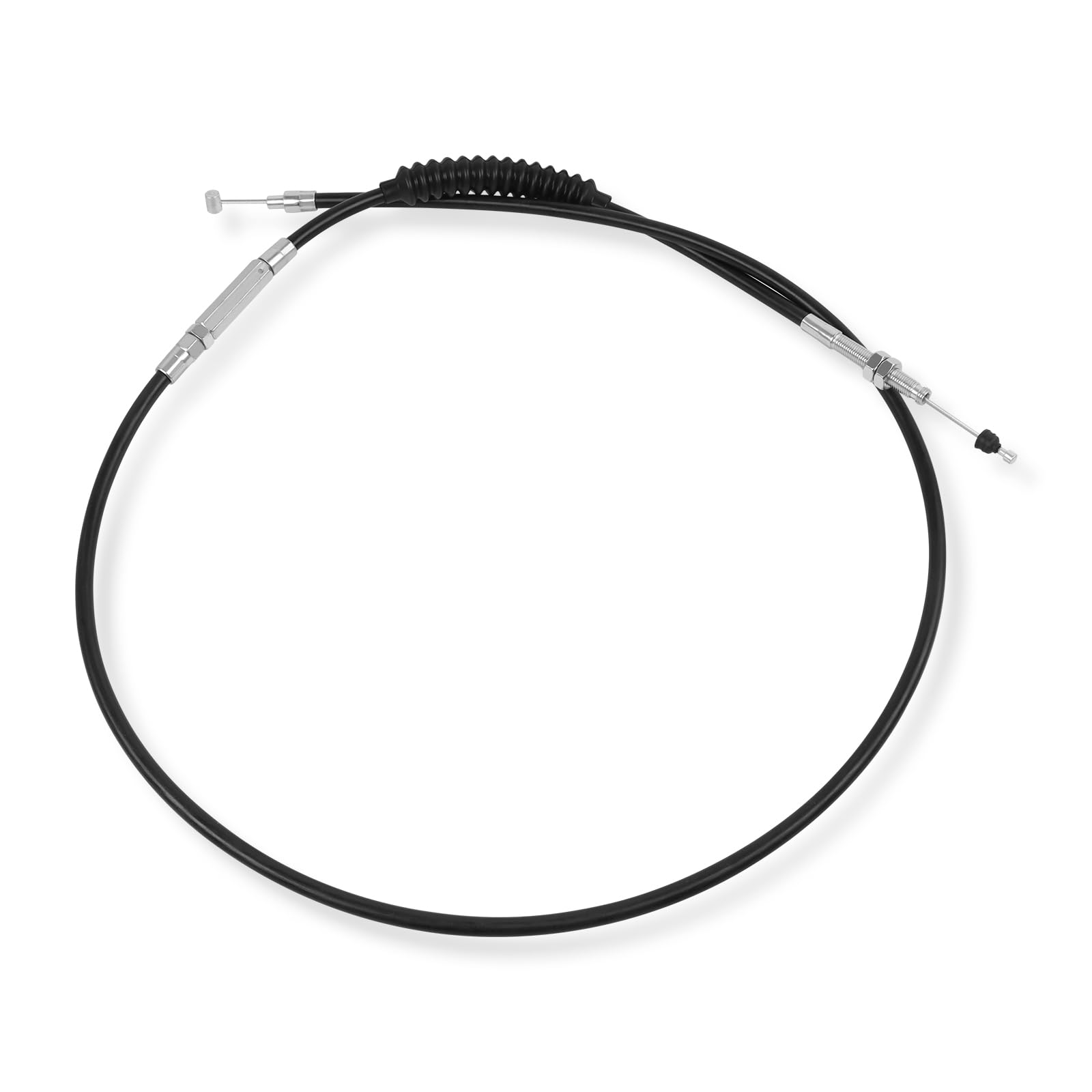 Photo 1 of 70" 72" 74" 75.9" Motorcycle Stainless Steel Clutch Cable Wire Compatible with Harley Nightster 975 RH975 (72")
