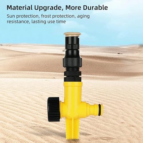 ChicAbode 3 Pcs 360° Rotation Auto Irrigation System, Multifunction Adjustable Garden Sprinkler, Automatic Garden Lawn Sprinkler Irrigation, Save Water, for Outdoor Grass Garden Yard Lawns